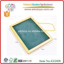 2015 New wooden kids drawing board wooden easel diy wooden drawing toys for kids